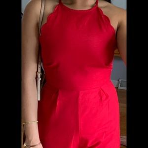 Red Jumpsuit